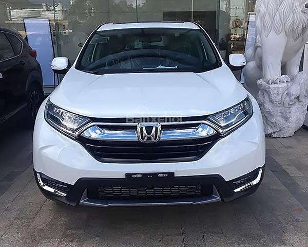 Bán Honda CR V L sản xuất 2018, màu trắng, nhập khẩu0