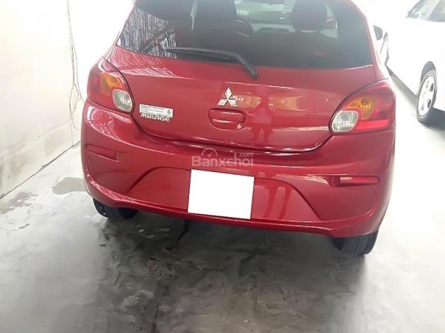 Cần bán lại xe Mitsubishi Mirage năm 2017, màu đỏ, xe nhập như mới, giá 350tr