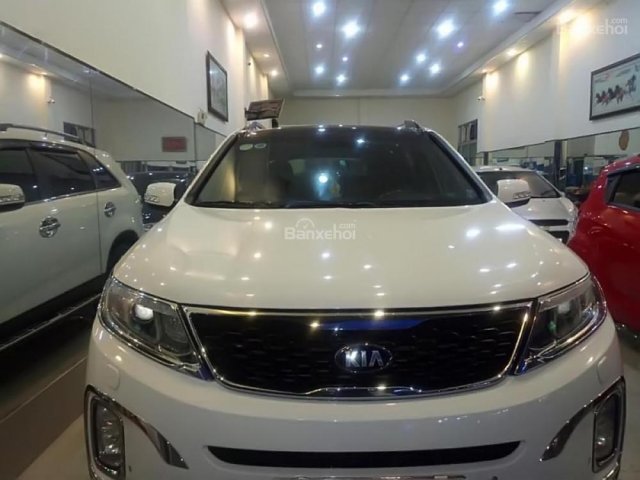 Bán xe Kia Sorento GATH 2.4L 2WD đời 2014, màu trắng