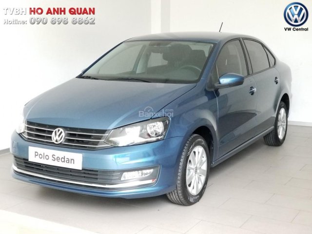 Bán xe Polo Sedan xanh - nhập khẩu chính Hãng Volkswagen, hỗ trợ trả góp 90%/ Hotline: 090.898.8862