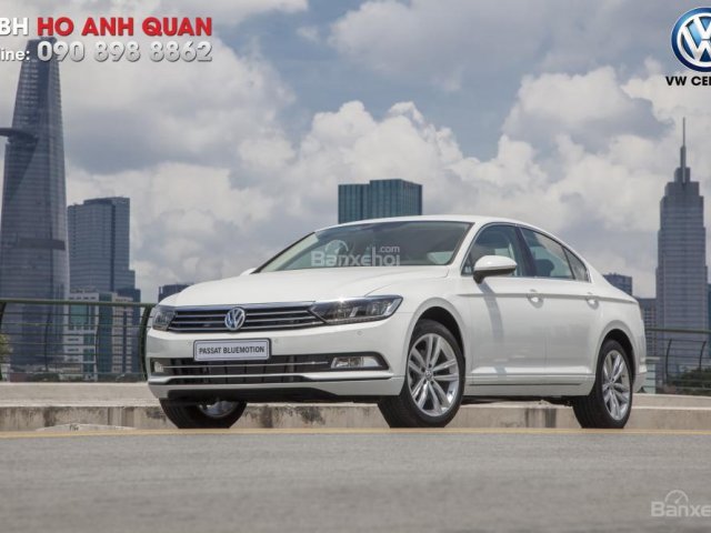 Volkswagen Passat Bluemotion Trắng - Sedan hạng D cao cấp nhập khẩu chính hãng từ Đức/ Hotline: 090.898.8862