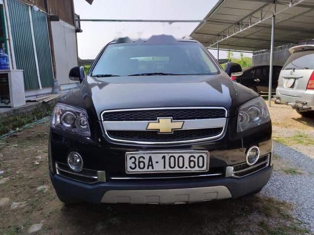 Cần bán xe Chevrolet Captiva LTZ năm 2009, màu đen, 385 triệu