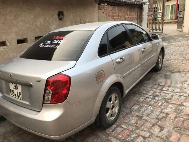 Cần bán lại xe Daewoo Lacetti đời 2007, màu bạc giá cạnh tranh