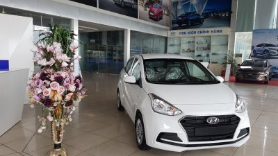 Bán Grand i10 Sedan liền - thủ tục đơn giản - chỉ với 128tr có xe