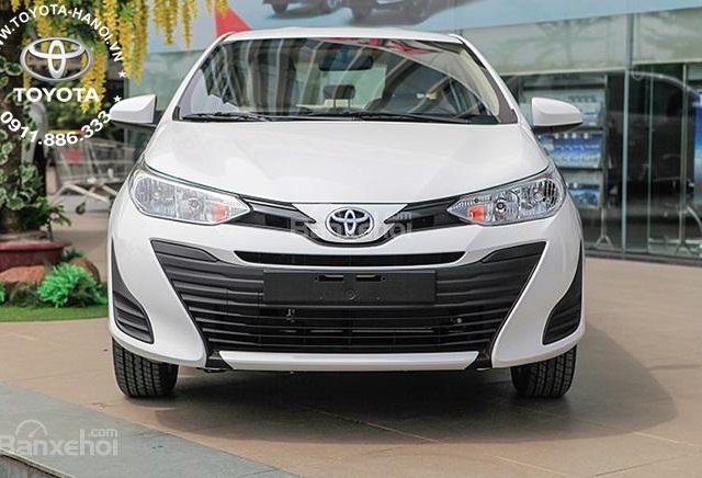 Cần bán xe Toyota Vios 1.5G 2018-2019, màu trắng, giao ngay. Giá ưu đãi, trả góp 80%, lãi suất thấp 0,33%