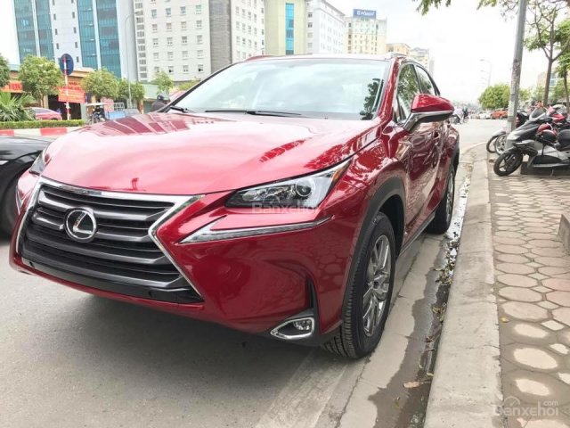 Cần bán Lexus NX200T nhập Mỹ màu đỏ