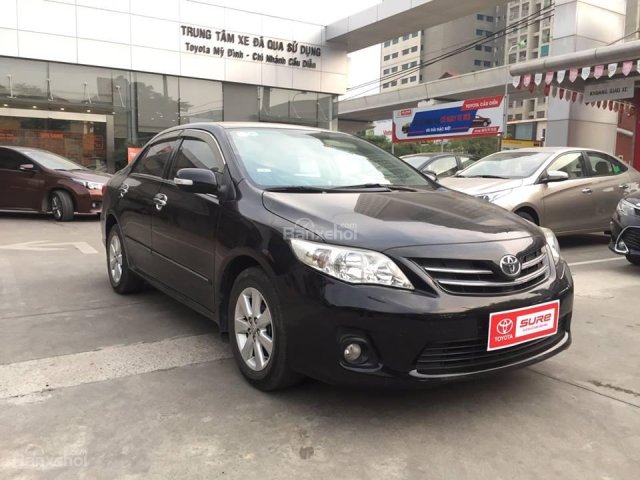 Bán Toyota Corolla Altis sản xuất năm 2011, màu đen, giá tốt