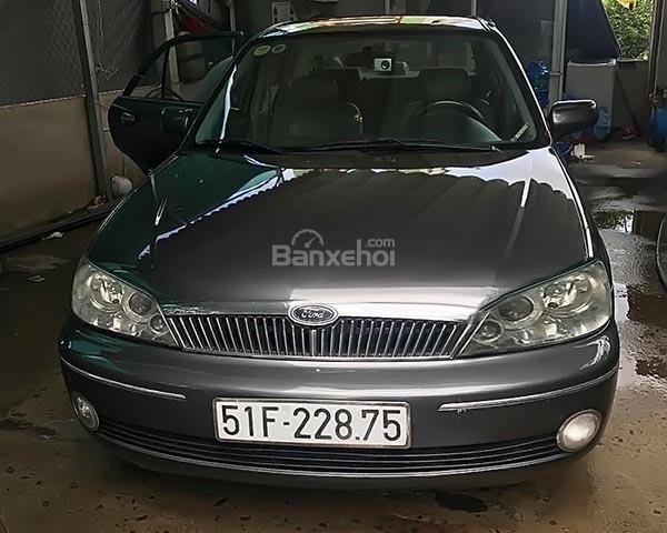 Bán Ford Laser GHIA 1.8 MT năm 2002, màu xám, xe đi tốt 