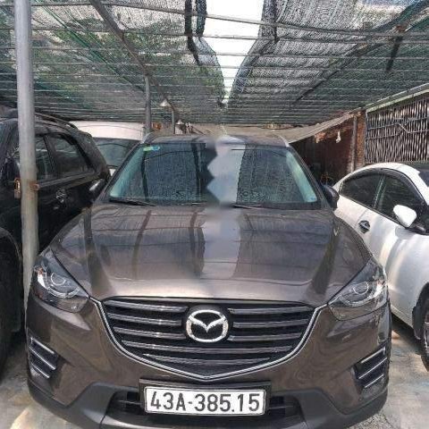 Bán xe Mazda CX5 2017 2.0, số bán tự động, màu nâu, thắng điện