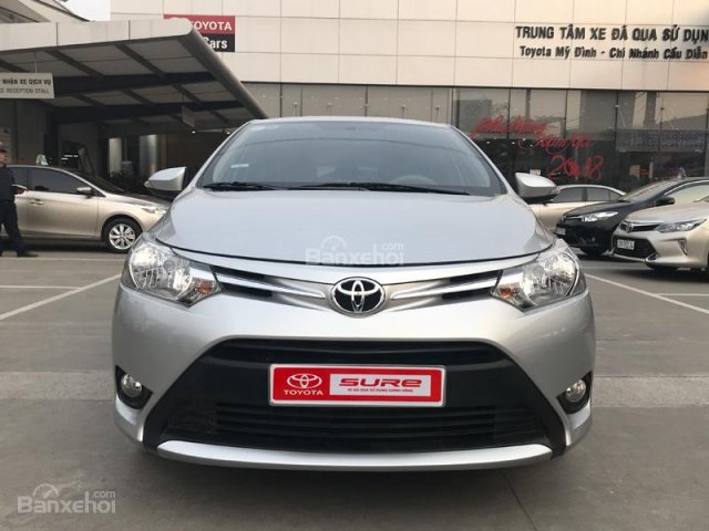 Bán xe Toyota Vios E CVT 2017 - Màu bạc