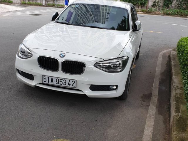 Bán xe BMW 116i Sx 2014, màu trắng, xe như mới