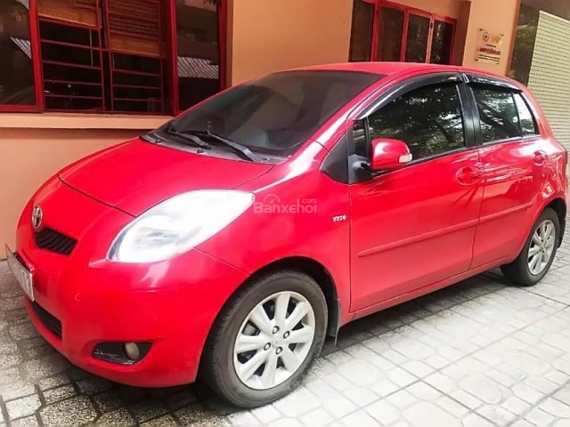 Cần bán gấp Toyota Yaris 1.5 AT đời 2012, màu đỏ, nhập khẩu 