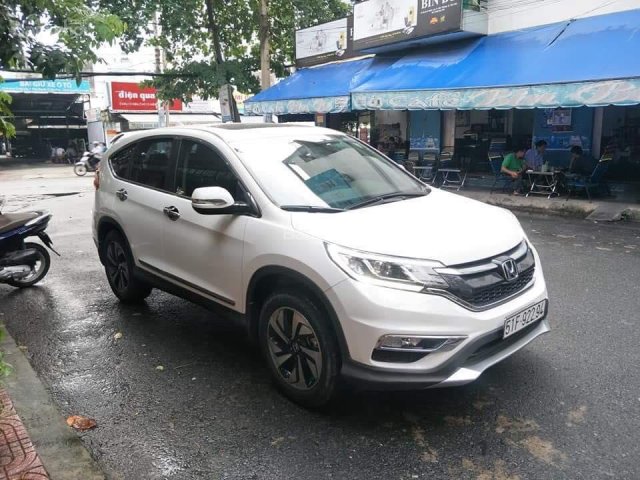 Cần bán xe Honda CR V 2.4L 2016, màu trắng, nhập khẩu