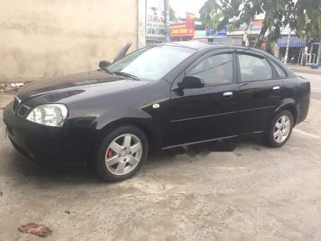 Bán xe Daewoo Lacetti CDX 1.8 2004, màu đen, 138 triệu