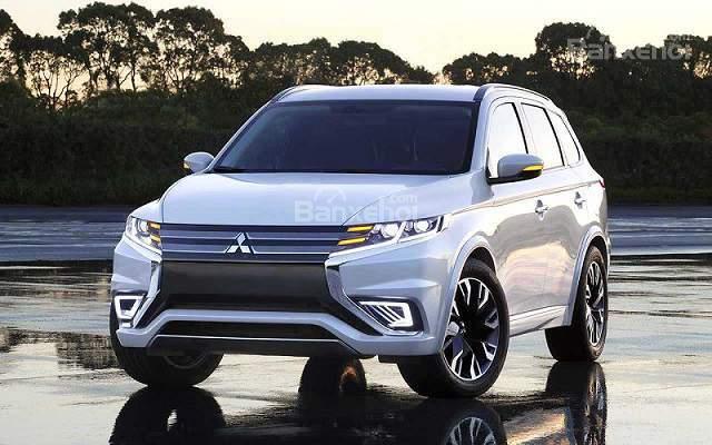 Mitsubishi Outlander 2018, bản nâng cấp cửa gió, có xe giao ngay, LH: 0985.598.257