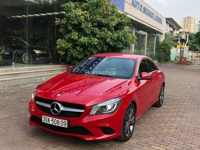 Bán ô tô Mercedes CLA 200 2015, màu đỏ, nhập khẩu