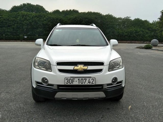 Bán ô tô Chevrolet Captiva 2.2 AT sản xuất 2009, màu trắng, máy dầu