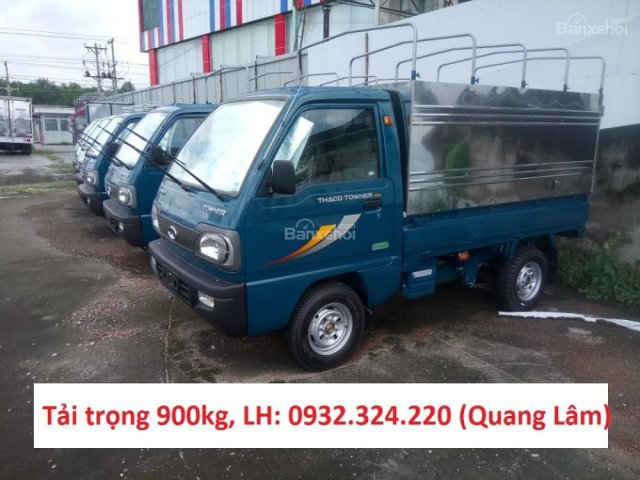 Bán xe Towner 8 tạ thùng kín, giá rẻ nhất khu vực miền Nam. LH: 0932.324.220