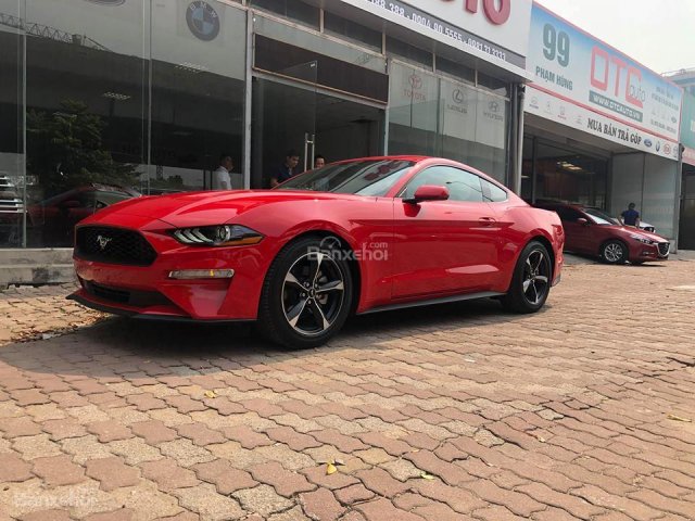 Giao ngay Ford Mustang Ecoboost 2018 màu đỏ duy nhất VN, giá cực tốt