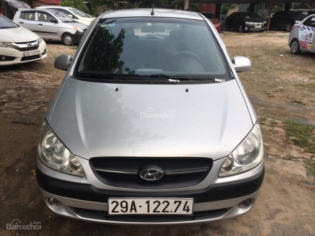 Bán Hyundai Getz MT năm sản xuất 2010, màu bạc, xe nhập 