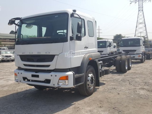 Bán xe 3 chân Fuso FJ 15 tấn, hỗ trợ trả góp, thủ tục nhanh gọn