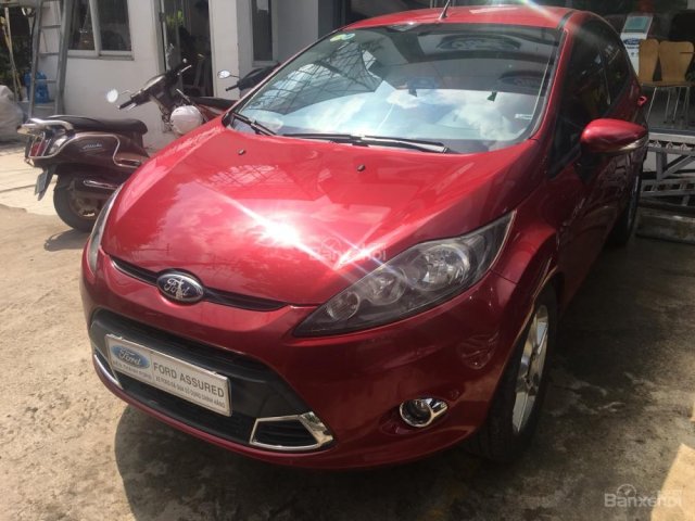 Cần bán Ford Fiesta sản xuất năm 2012, màu đỏ, giá chỉ 348 triệu