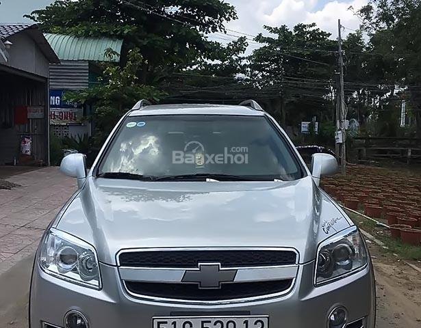 Cần bán lại xe Chevrolet Captiva Maxx 2009, màu bạc số sàn, giá chỉ 325 triệu