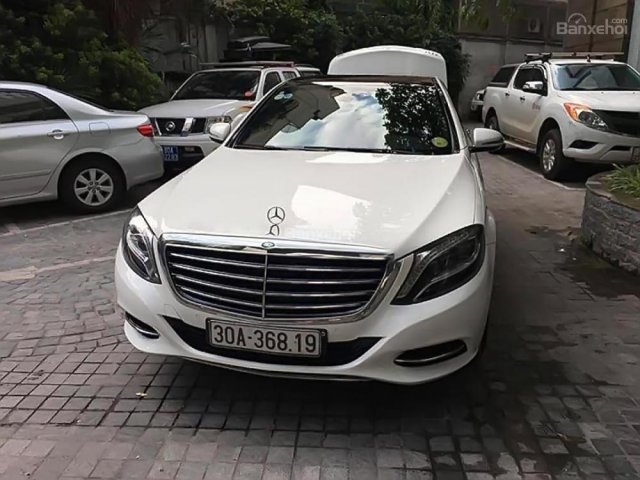 Bán Mercedes S400 năm sản xuất 2014, màu trắng