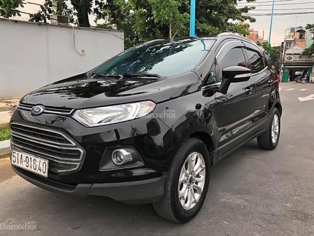 Bán Ford EcoSport Titanium đời 2014, màu đen, full đồ, chạy 51.000 km