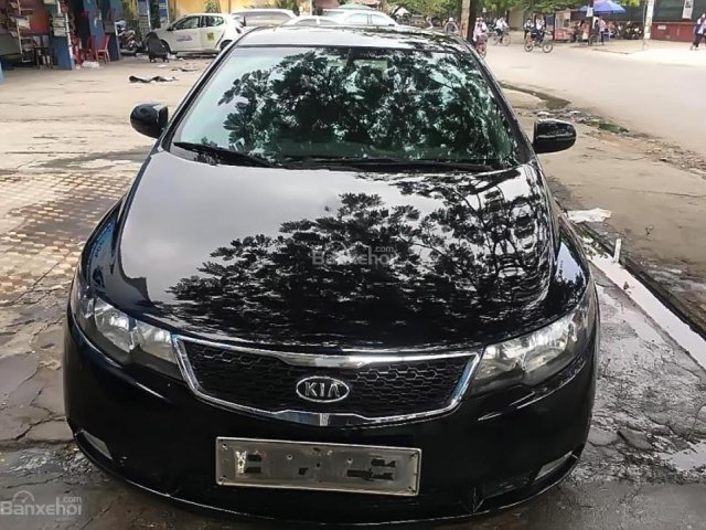 Bán Kia Cerato 1.6 AT sản xuất năm 2010, màu đen, nhập khẩu chính chủ