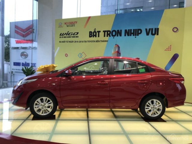 Bán Toyota Vios E số sàn 2019 - Giảm tiền mặt - Tặng bảo hiểm - Khuyến mãi phụ kiện