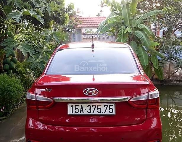 Bán xe Hyundai Grand i10 sản xuất 2018, màu đỏ