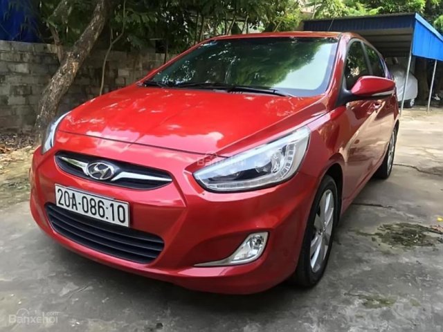 Bán Hyundai Accent 1.4 AT 2014, màu đỏ, xe nhập số tự động