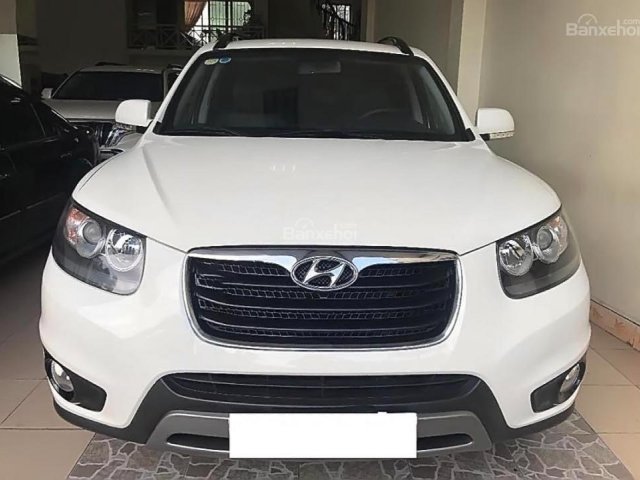 Auto Thành Lâm bán xe Hyundai Santa Fe 2.0 máy dầu số tự động, đời 2012 màu trắng, xe nhập khẩu