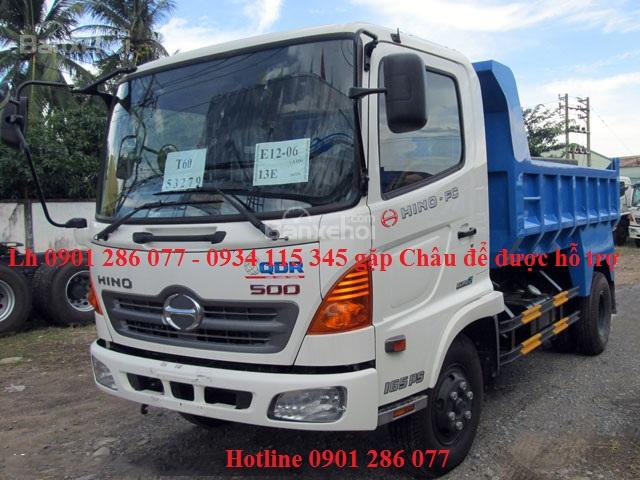 Bán xe Ben Hino 6 tấn FC+ tiết kiệm nhiên liệu+ thân thiện môi trường+ giá sốc, thủ tục đơn giản