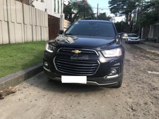 Cần bán Chevrolet Captiva Revv LTZ AT sản xuất 2017, màu đen, giá chỉ 695 triệu