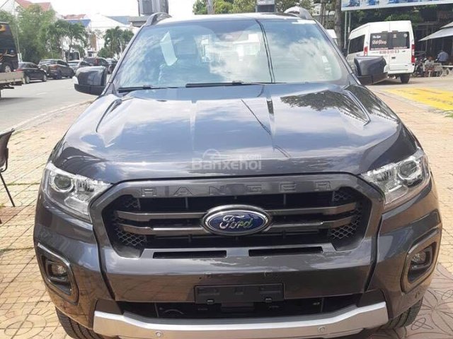 Bán xe bán tải Ranger Wildtrak Bi Turbo 2.0L giao ngay, giá rẻ bèo, tặng phim cách nhiệt