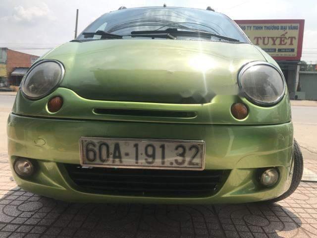 Bán xe Daewoo Matiz đời 2003, màu xanh lục, giá tốt