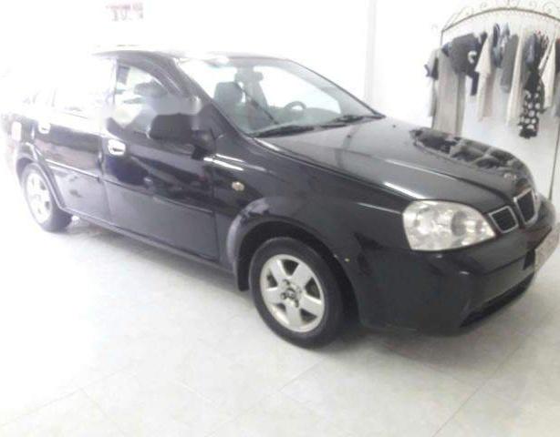 Cần bán xe Daewoo Lacetti đời 2004, màu đen, giá tốt