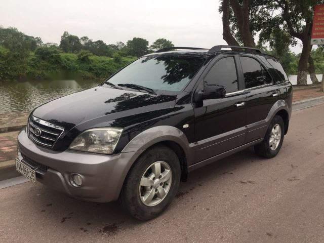 Cần bán Kia Sorento Limited đời 2008, màu đen, giá chỉ 430 triệu