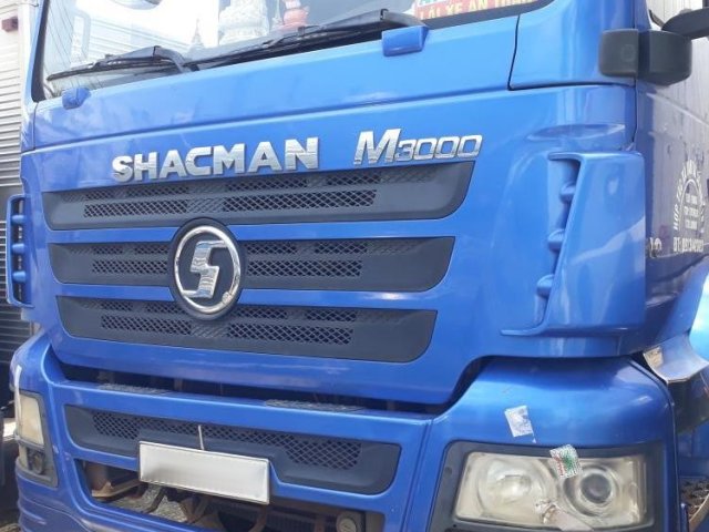 Bán xe tải trên Shacman năm 2015, màu xanh lam, nhập khẩu nguyên chiếc