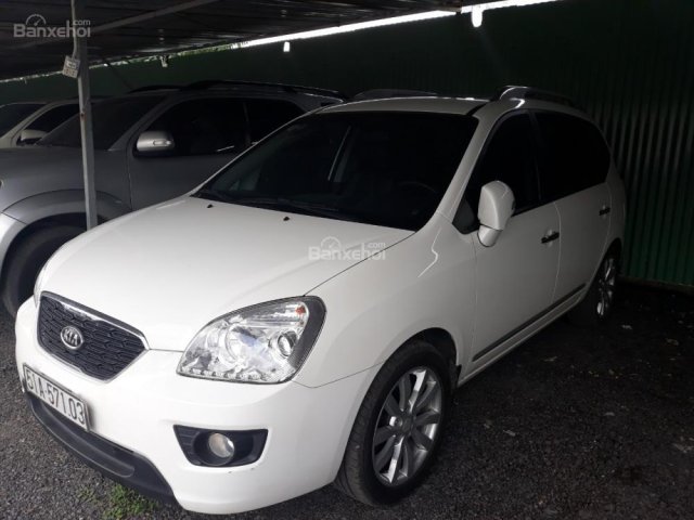 Cần bán Kia Carens SX 2.0 AT 2013, màu trắng, 446tr còn thương lượng cho AE thiện chí đến xem xe