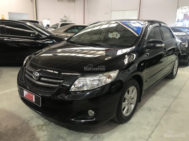 Bán Corolla Altis 1.8 số tự động 2009 màu đen, giá thương lượng