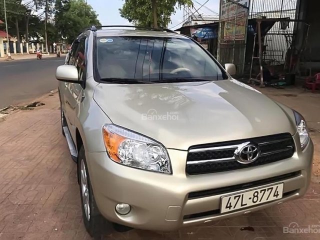 Xe cũ Toyota RAV4 Limited 2.4 FWD sản xuất 2007, màu vàng, nhập khẩu