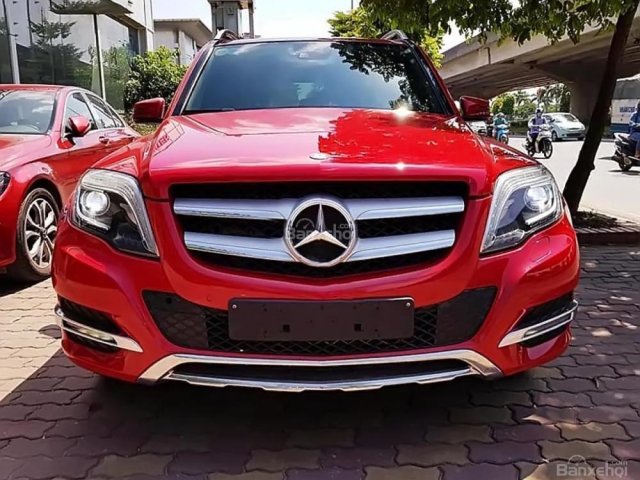 Cần bán Mercedes GLK250 4Matic sản xuất 2014, màu đỏ  