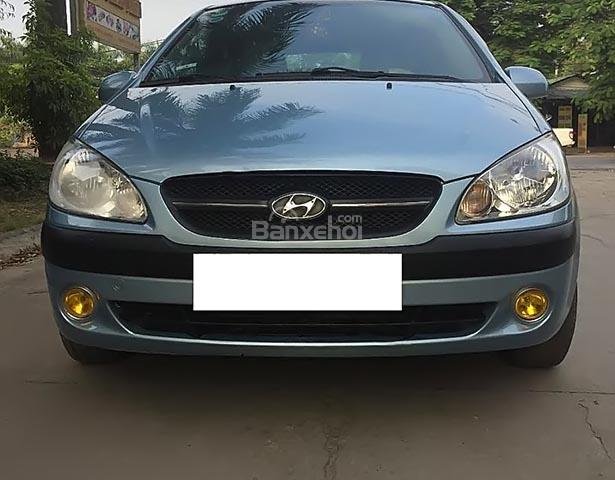 Cần bán xe Hyundai Getz 1.1 MT sản xuất 2010, màu xanh lam, xe nhập 