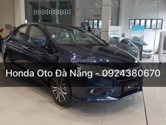 Honda Ôtô Đà Nẵng bán xe City màu xanh 2018, mua xe trả góp - LH 0924380670