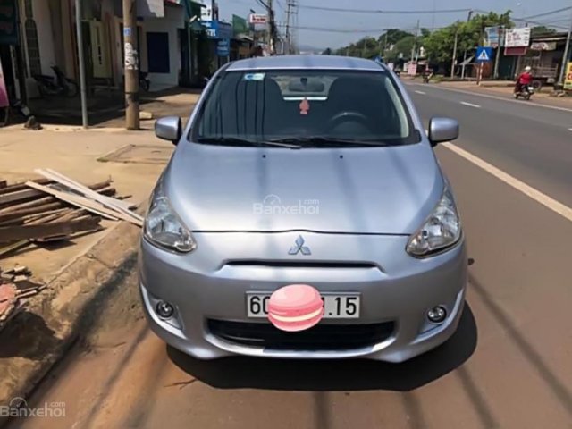 Cần bán xe Mitsubishi Mirage sản xuất năm 2015, màu bạc, nhập khẩu Thái, 255 triệu