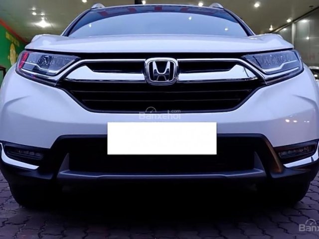 Cần bán Honda CR V đời 2018, màu trắng, nhập khẩu nguyên chiếc