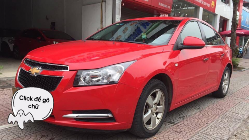 Cần bán Chevrolet Cruze 1.6 MT năm 2014, màu đỏ 